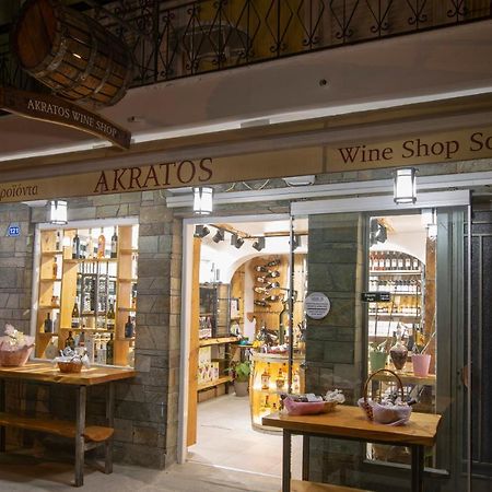 Akratos Wine House Apartment Нидри Екстериор снимка